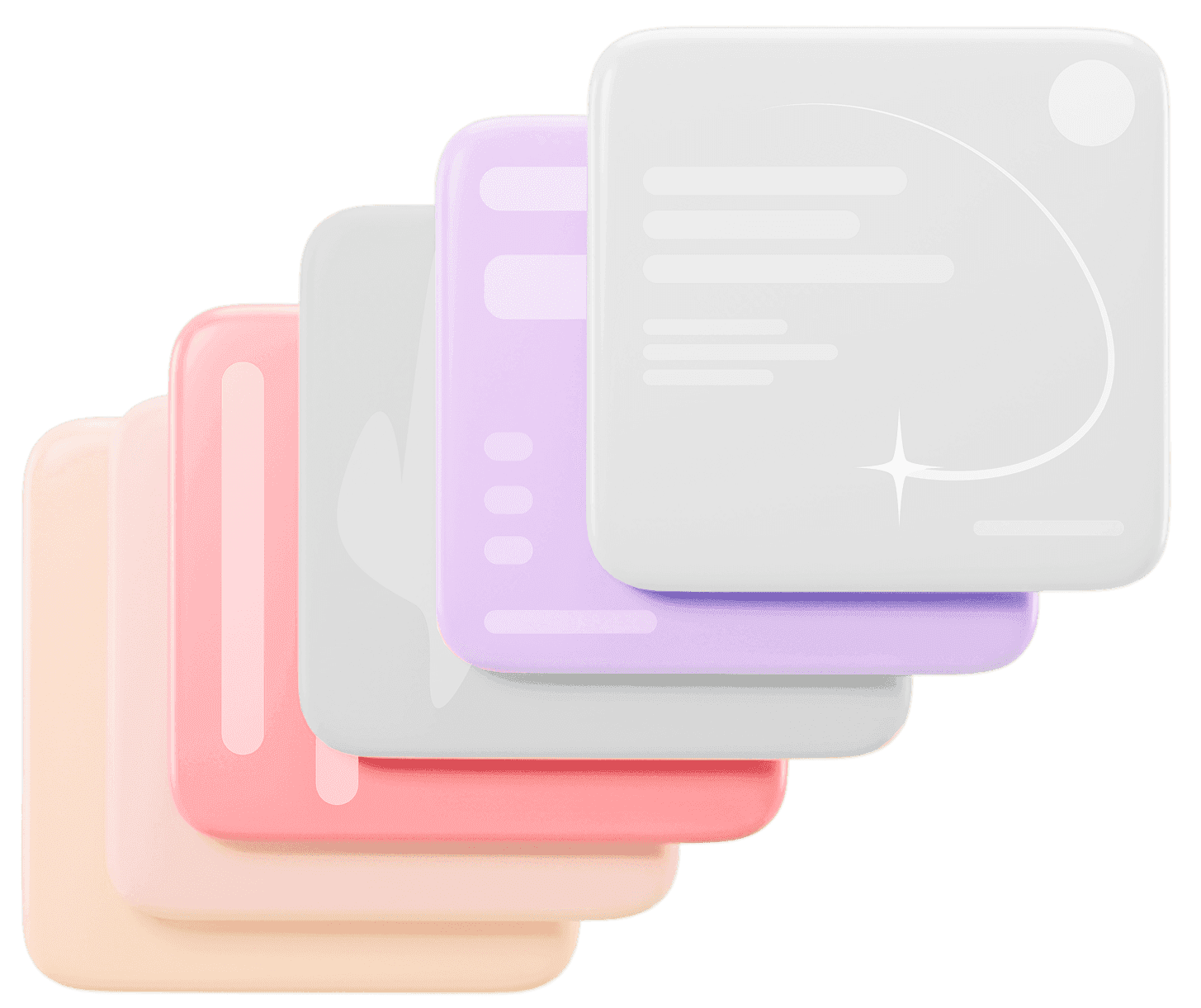 Modèles de contenu affichés sur des appareils