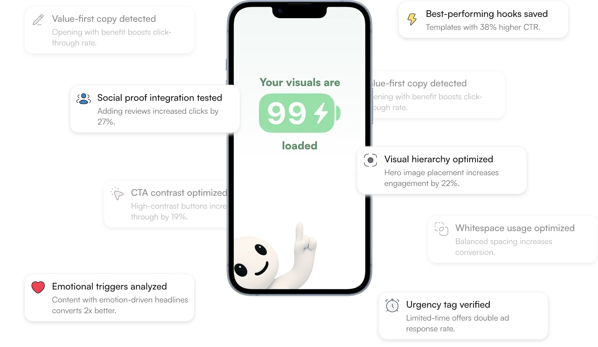AI marketing analysis interface